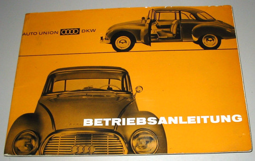 Betriebsanleitung dkw auto - dkw,