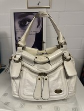 Luxuriöse Chloé Paddington Handtasche aus echtem Leder – Farbe: Blanc