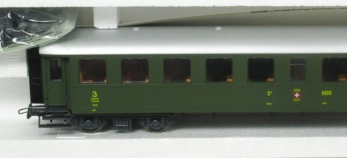 Schnellzugwagen sbb - h0, 3.kl.