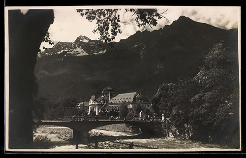 Meran kurhaus ansichtskarte - meran,,