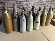 10X c.1900 BIERFLASCHE