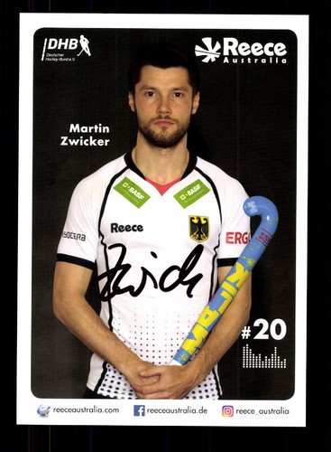 Martin zwicker autogrammkarte - zwicker,