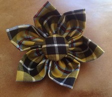 Cornish Tartan Stoff Blume