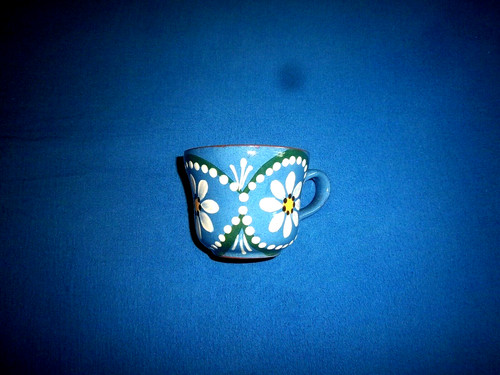 Dekorative keramik tasse - keramik,