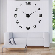 Wanduhr DIY XL Deko Spiegel