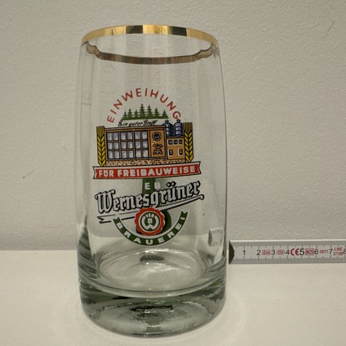 Ddr bierglas wernesgrüner - bierglas,