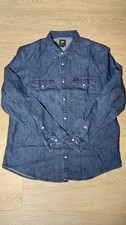 Lee, Jeanshemd, Größe: XL, Blau, Baumwolle, Denim, Herren, neuwertig 