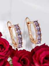 💜EDLES Ohrringe Rosegold