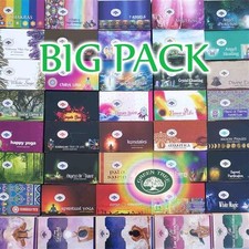 versch. Sorten GREEN TREE Natural Premium Incense BIG PACK  RäucherSTÄBCHEN