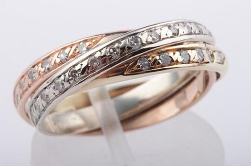 Brillant diamant ring 14k 585 - brillant,