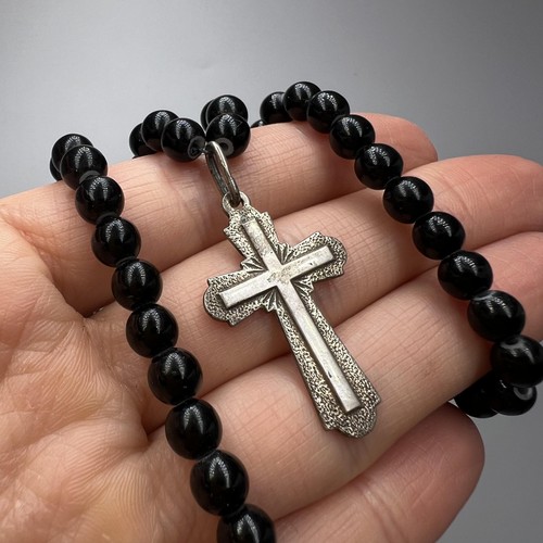 Vintage silber 925 kreuz - 925,