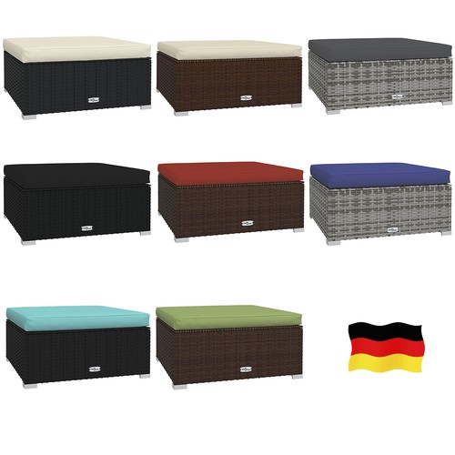 Gartenhocker mit kissen poly - gartenhocker,