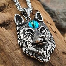 Wolf Schmuck Anhänger "IDA" mit Halskette aus Edelstahl - 60 cm