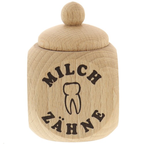 Holzdose milchzahn dose - holzdose,