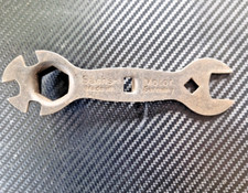 Alte Zündkerzenschlüssel Zündkerze Sachs Motor Schlüssel Bordwerkzeug DDR#