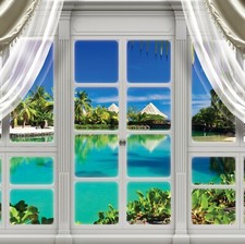 FENSTERBLICK 3D Fototapete