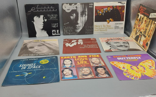 Single sammlung rock - x, +