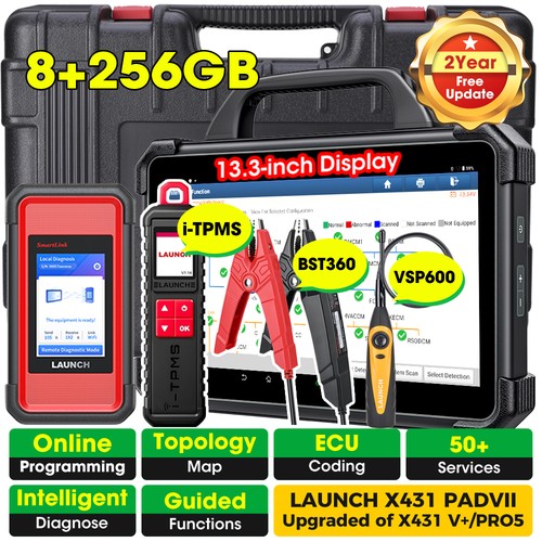 Launch x431 pad vii obd2 - vii, 7