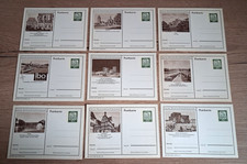Postkarten Sammlung Bund 1961