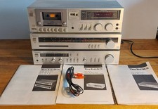 Vintage Technics Separates Verstärker SU-Z11 Tuner ST-Z11L und Tape Deck M-215