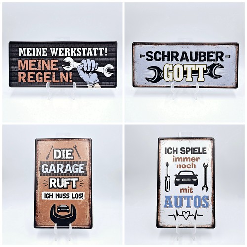 Gilde metallschild weisheit - metallschild,