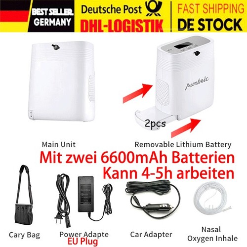 Tragbare oxygen - 1-5l,