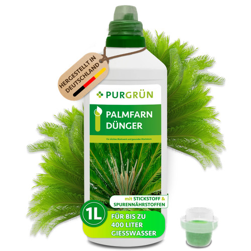 Purgrün palmfarn dünger - palmfarn, npk