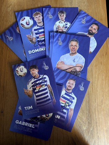 Tlg autogrammkarte set - tlg,