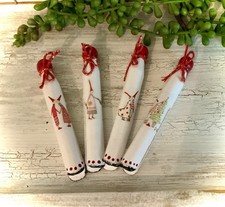 Herbst Winter Weihnacht Wichtel Deko Holzklammer 4er Set Skandi Hygge Geschenk