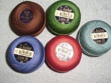 Häkelgarn Anchor 1x  50g Liana,  in Stärke 10,20,,in 5 Farben