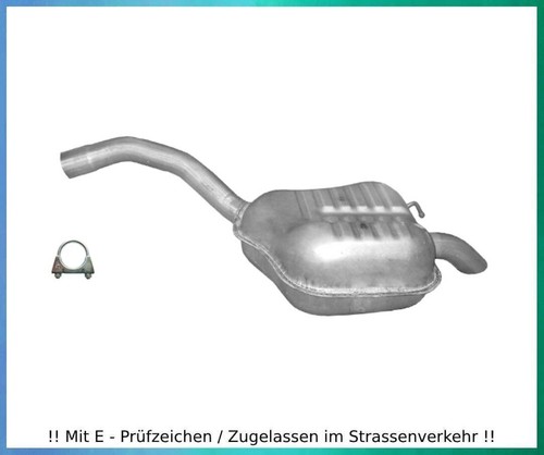 Endschalldämpfer für ford - endschalldämpfer,