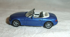 3/24 T Herpa BMW Z 3 Blaumetallic Cabriolet H0 Modellauto 1:87 Modelleisenbahn