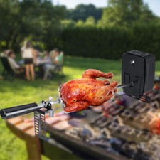 Grillspieß set mit motor - mit,