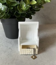 Deko Aufsteller Strandkorb Mit Schublade Aufbewahrung Maritim Unikat *7