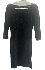 Etuikleid Cocktailkleid von GUESS Los Angeles Schwarze Spitze Gr.36/38 Top