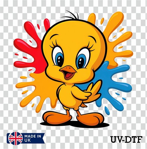 Tweety vogel dtf aufkleber - tweety,