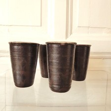 4 Studio Keramik Ton Becher
