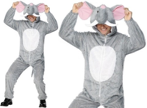 Erwachsene elefant kostüm mit - erwachsene,