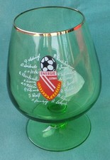 Großes Glas  grün BSG