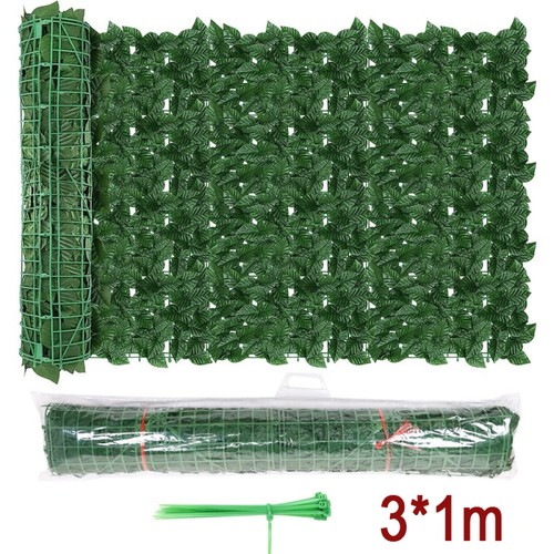 Künstliche efeu hecke - 3*1m,