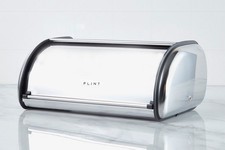 Vintage Brotkasten 34x25cm Metall Retro Brotbox Schiebedeckel Aufbewahrungskorb