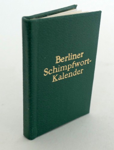 Minibuch berliner - minibuch, "berliner