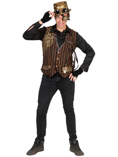 Weste steampunk stanley - weste,