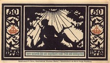 6 x 50 Pfennig - Quedlinburg - Notgeld - 07.1921