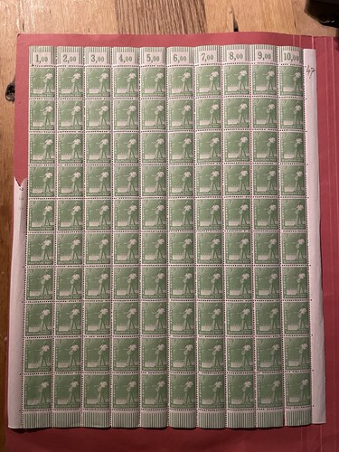 Postfrisch 100 10 pfennig - x,