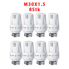 8 Stk Thermostatkopf