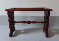 Kleine Sitzbank Dekobank Gründerzeit Nussbaum  - Mach was Draus