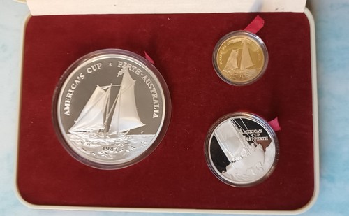 America cup 1987 - cup, gold