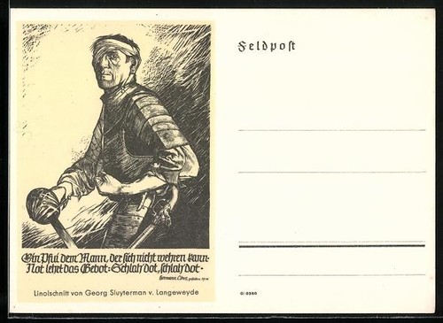 Mann altertümlicher - ak,