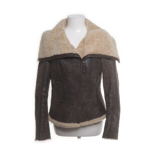 Shearling jacke damen - shearling, jacke,